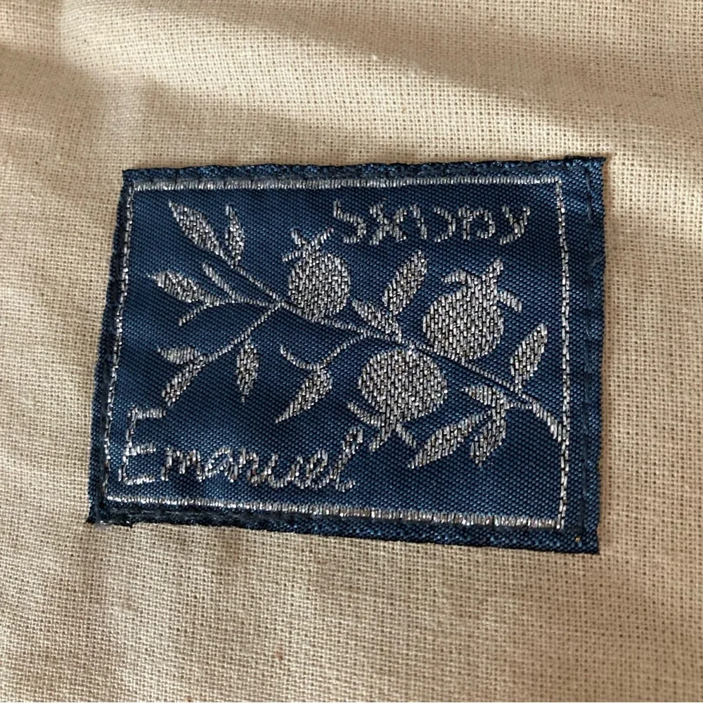 Embroidered Home Blessing Wall Hanging - White and Multicolor
